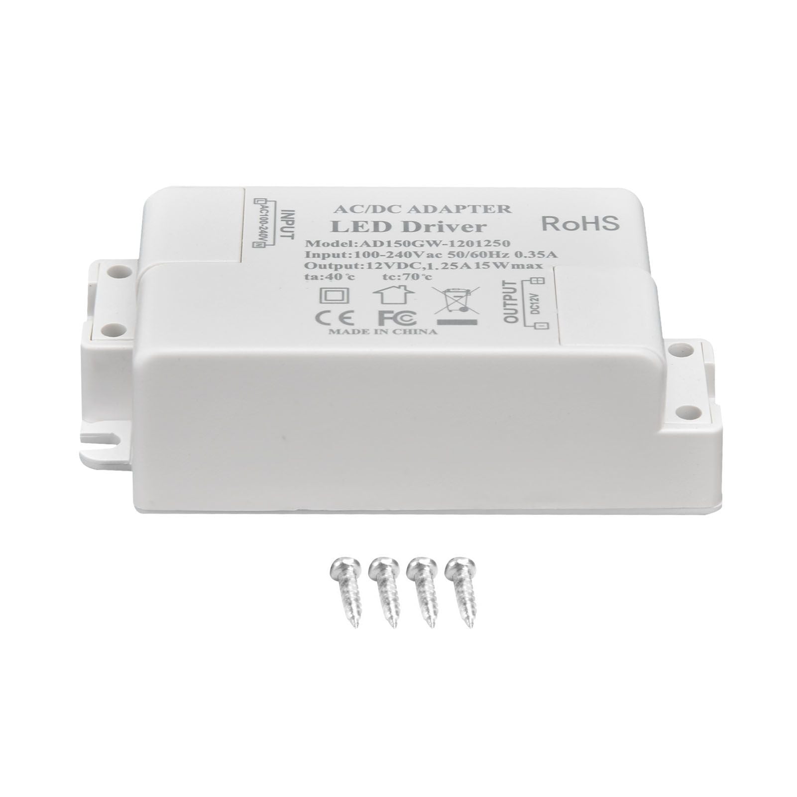 LED Driver 0.35A Small Indoor Lighting LED Lamp Power Supply Drive Transformer AC 100‑240V