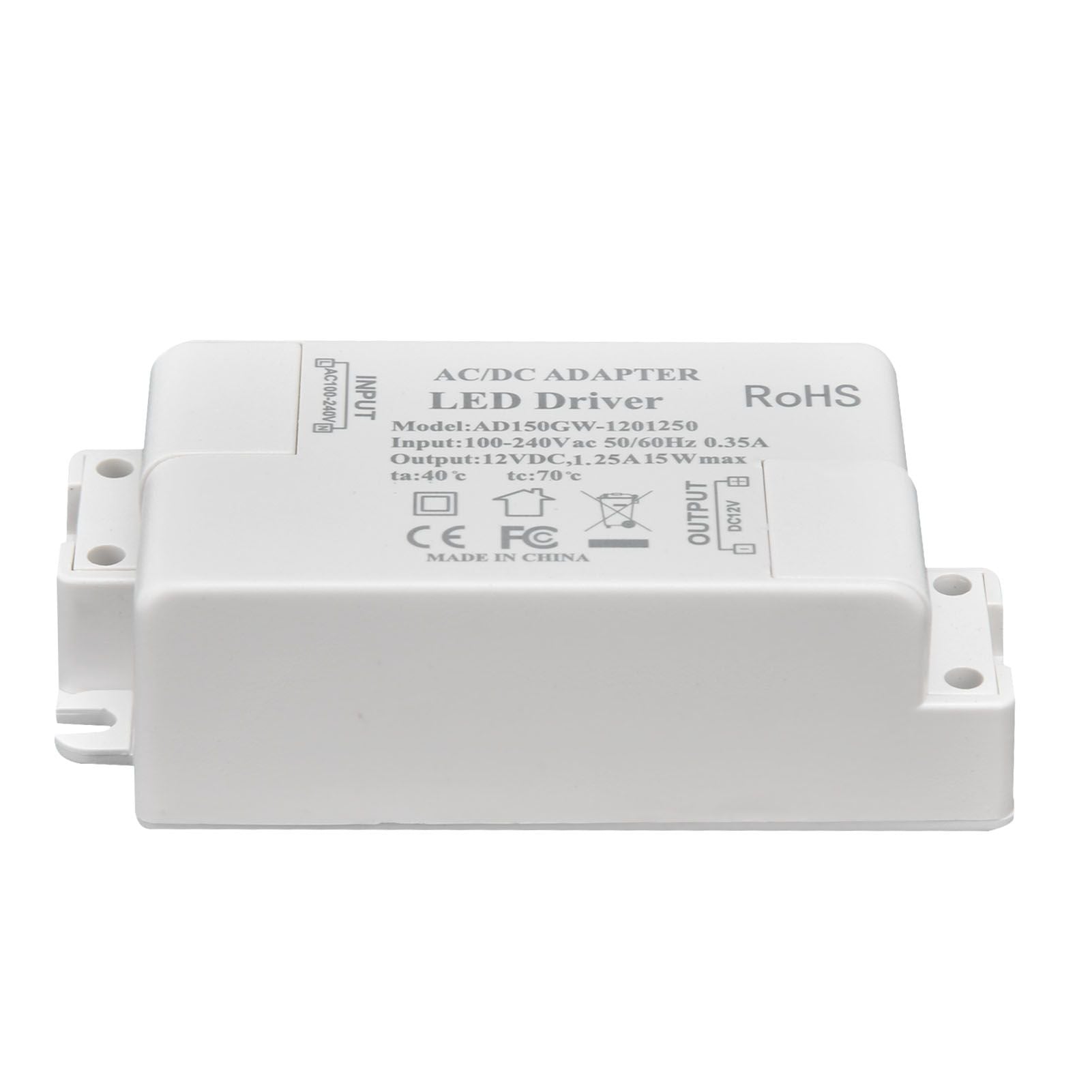 LED Driver 0.35A Small Indoor Lighting LED Lamp Power Supply Drive Transformer AC 100‑240V