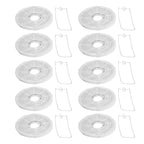 10 Pcs Paper Lanterns 8 Inch Pure White Hand Painted Round Paper Lanterns Birthday Halloween Family Party Decoration