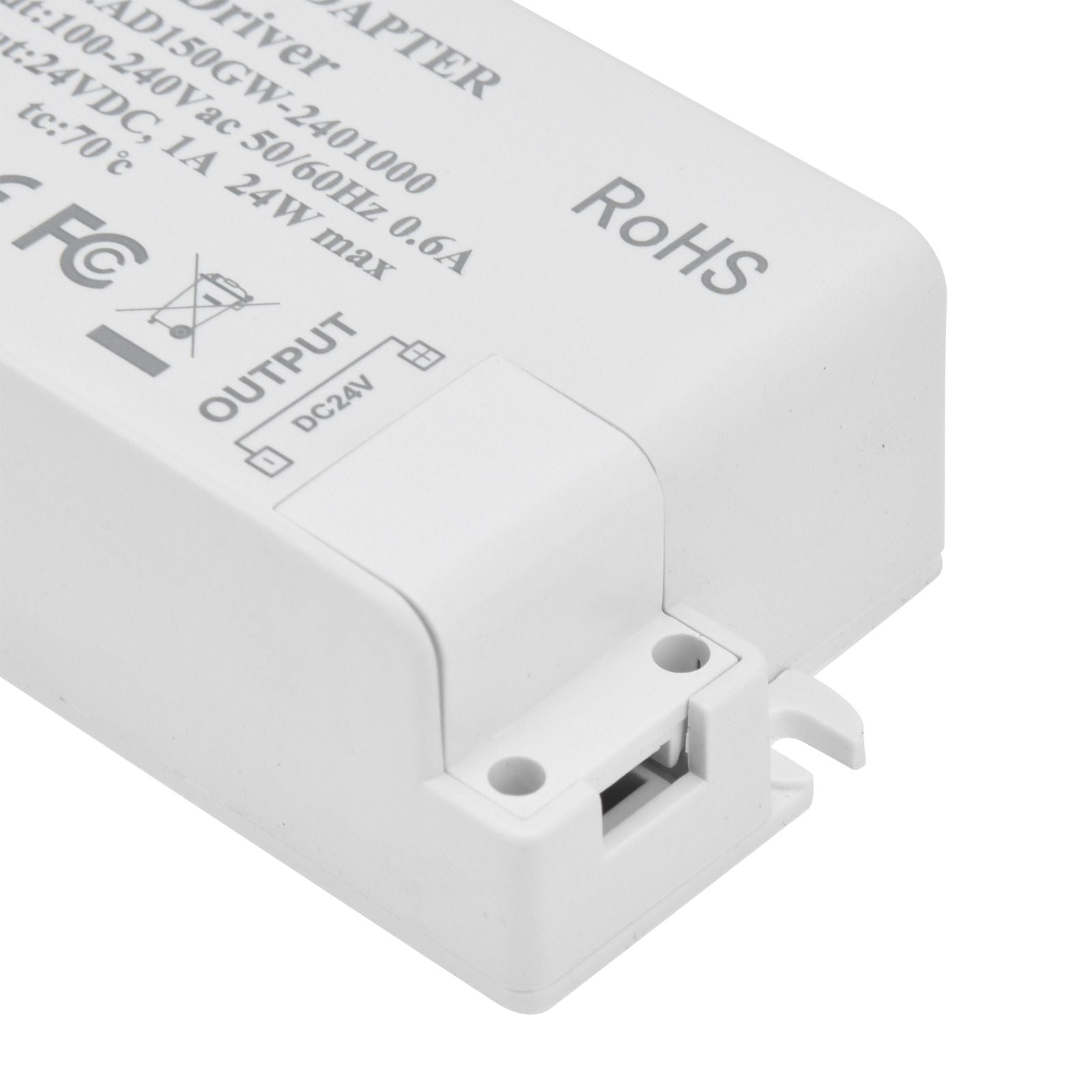 DC 24V 24W 1A LED Driver Constant Voltage Flame Retardant Efficient DIY LED Power Supply AC 100‑240V