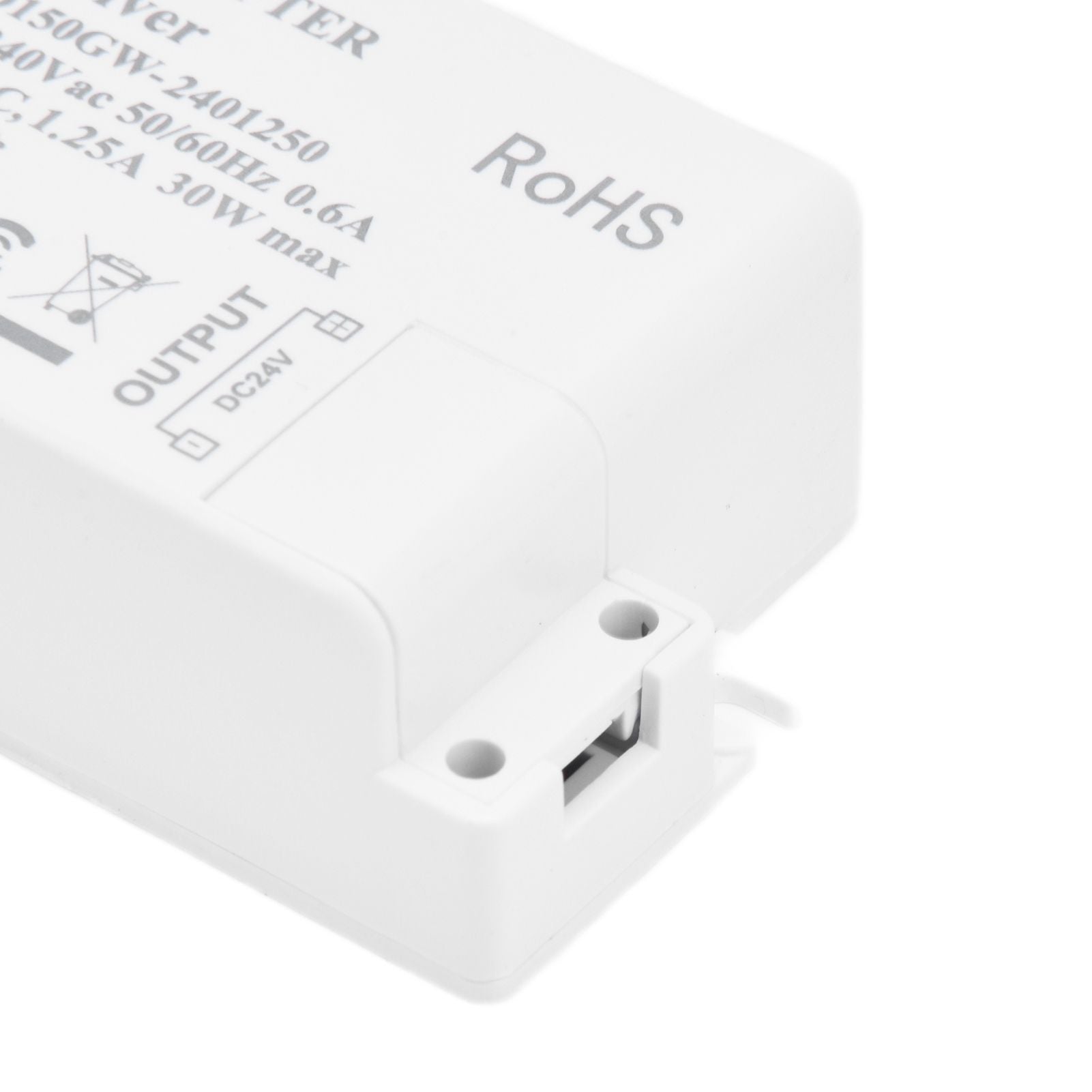 30W DC 24V 1.25A LED Driver Constant Voltage Professional LED Light Transformer AC 100‑240V