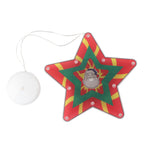 LED Christmas Cup Pendant Light LED Christmas Window Hanging Light with Suction Cup