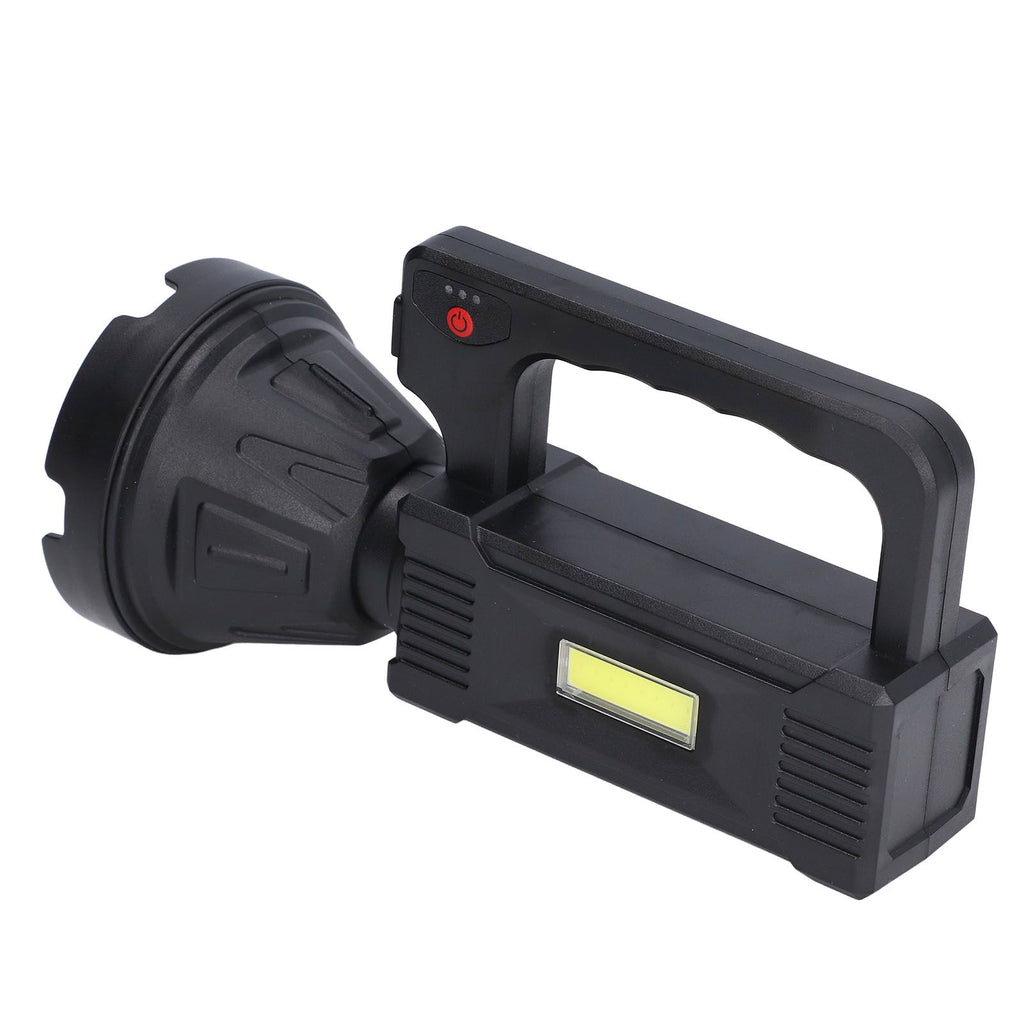 Spotlight Flashlight USB Charging Dual Light Source Smart Battery Display Multi Speed Mode Flash Light