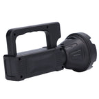 Spotlight Flashlight USB Charging Dual Light Source Smart Battery Display Multi Speed Mode Flash Light