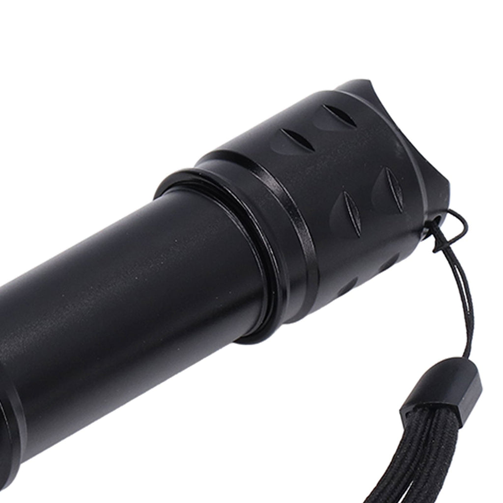 LED Flashlight Telescopic Zoom Protective Function Fashion Design IP65 Waterproof 5000LM Zoom Flashlight