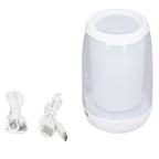 Wireless Speaker 10 Meters Transmission High Definition Stereo Sound Support FM Radio Mini LED Portable Speaker for Gift
