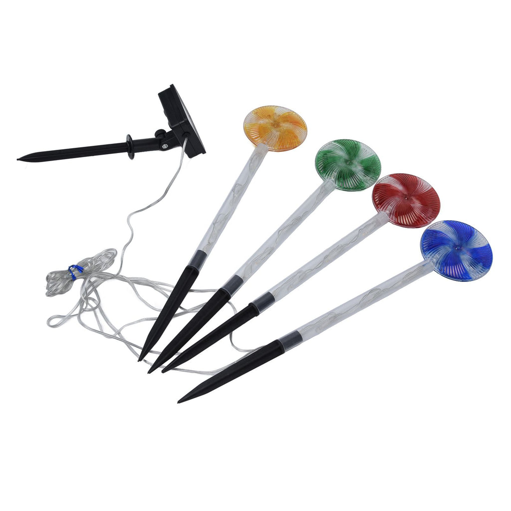 Candy Christmas Pathway Lights IP44 Waterproof LED Lighted Pathway Markers for Christmas Decor