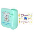 Happy Birthday Projector Mini Birthday Projection Lamp Portable Kids Projection Light for HouseholdSquare 1 Green