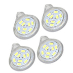 4Pcs MR11 LED Bulb 3W 300lm Bulb with 9 Beads Double Pin Base for Spotlight Landscape LampCold White Light