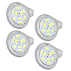 4Pcs MR11 LED Bulb 3W 300lm Bulb with 9 Beads Double Pin Base for Spotlight Landscape LampCold White Light