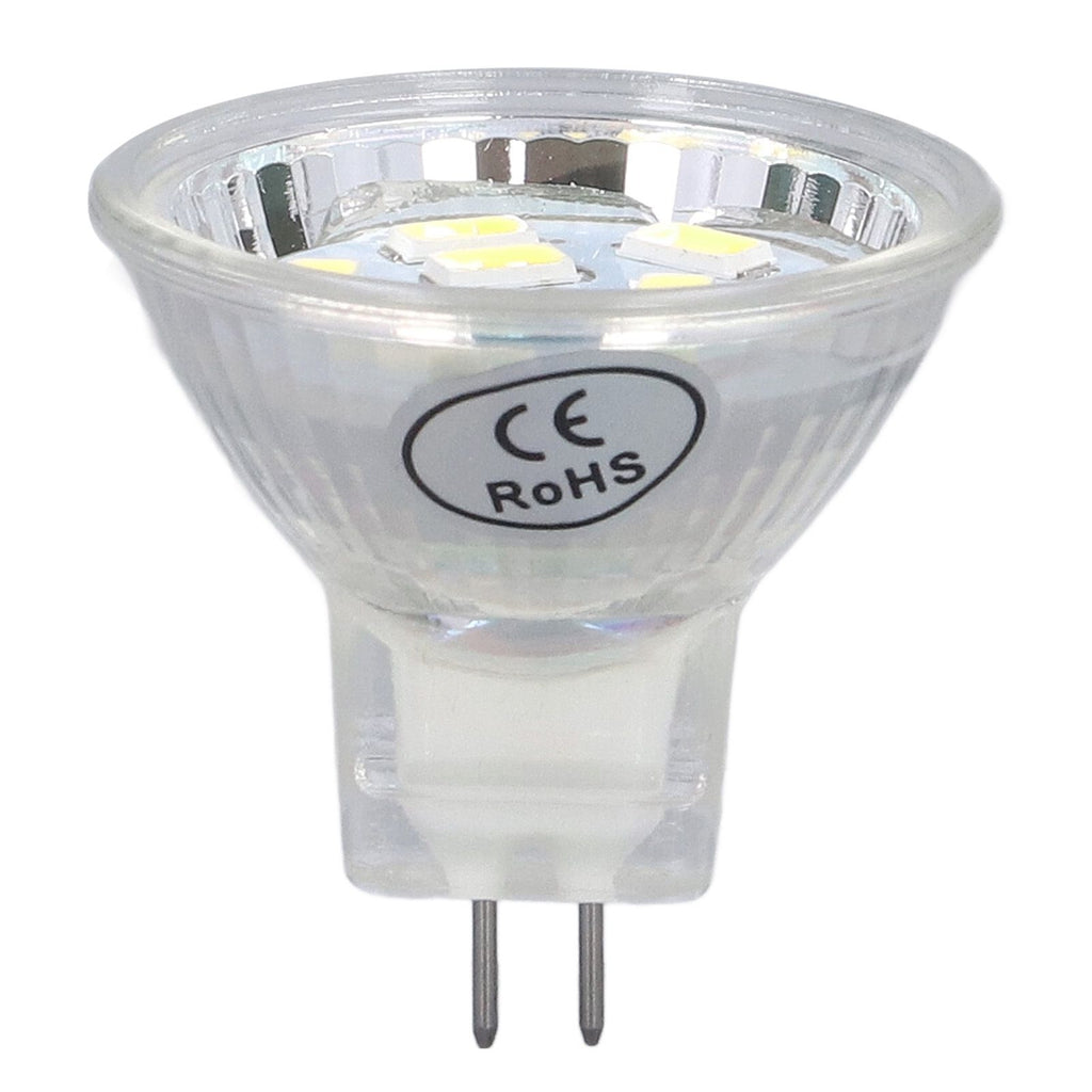 4Pcs MR11 LED Bulb 3W 300lm Bulb with 9 Beads Double Pin Base for Spotlight Landscape LampCold White Light