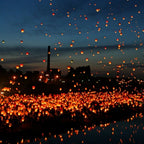 Chinese Lanterns Lanterns Biodegradable Fire Resistant Paper Lantern Chinese Wish Lanterns