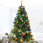 Christmas Train Set with Sounds and Lights Electric Rail Car Toy Mini Train Toy Set for Christmas and Home Decoration