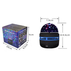 Star Night Light Projector for Kids 360 Degree Rotation LED Projection Lamp USB Colorful Gypsophila Lights