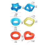 Heart Shape Sandwich Cutter Sealer Bread Decruster Pancake Maker DIY Cutters Bento Box Sandwich Decruster Press Mold for Kids