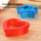 Heart Shape Sandwich Cutter Sealer Bread Decruster Pancake Maker DIY Cutters Bento Box Sandwich Decruster Press Mold for Kids