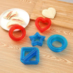 Heart Shape Sandwich Cutter Sealer Bread Decruster Pancake Maker DIY Cutters Bento Box Sandwich Decruster Press Mold for Kids