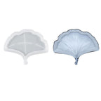 3 Pcs Leaves Silicone Mould Leaves Resin Casting Mould Tray Epoxy Resin Moulds Tray DIY Coaster Tray Casting Mould