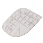 Acrylic Sewing Curved Corner Cutter Ruler Sewing Patchwork Ruler Sewing Template Patchwork Tool DIY Sewing Supplies