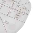 Acrylic Sewing Curved Corner Cutter Ruler Sewing Patchwork Ruler Sewing Template Patchwork Tool DIY Sewing Supplies