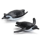 11PCS PVC Penguin Figurines Cute Simulation Ocean Animal Penguin Figure Model Toys Children s Cognitive Animal Ornaments