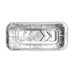 20Pcs 670ml Barbecue Plate Rectangular Aluminum Foil Baking Boxes Roasting Grill Tin Tray for Kitchen Outdoor Supplies