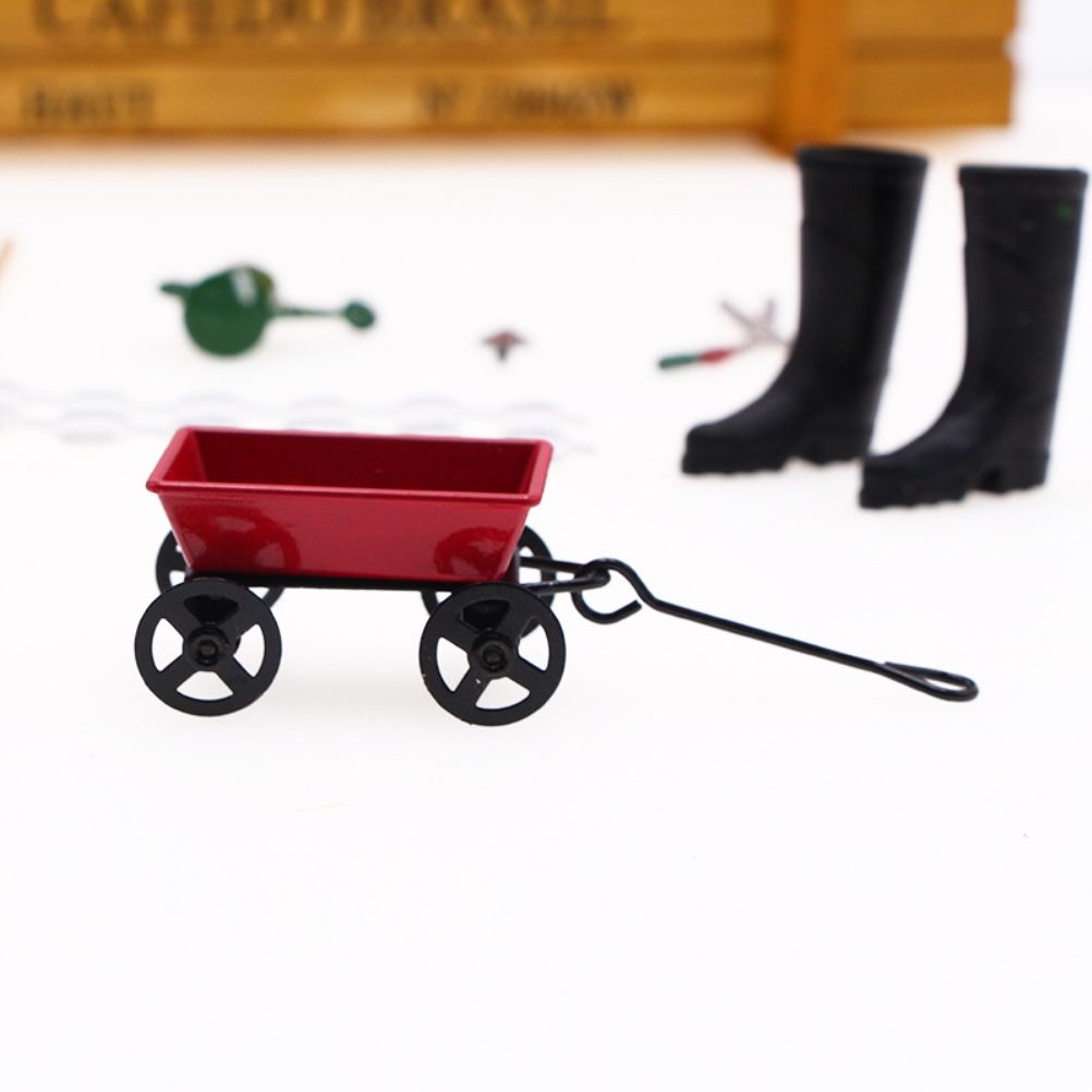 9pcs Miniature Dollhouse Set 1:12 Mini Garden Tools for Dollhouse Garden Miniature Decoration