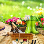 9pcs Miniature Dollhouse Set 1:12 Mini Garden Tools for Dollhouse Garden Miniature Decoration