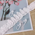 Curtain Tape Curtain Accessory Reusable Curtain Ruffle Tape Curtain Drawstring Belt Set for Pleated Curtain Head