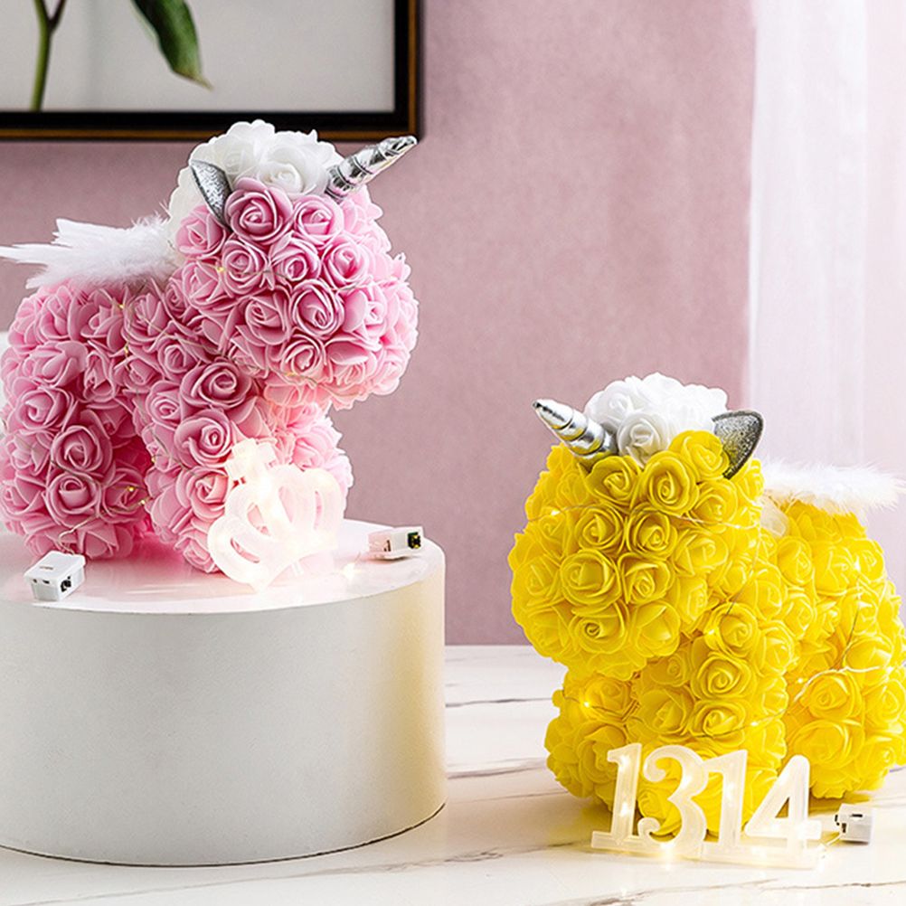 Valentine's Day Gift Rose, LED PE Flower, Christmas Decorations