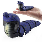 Realistic Remote Control Snake Toy Tricky Creepy Prank Scary Simulation Animal RC Snake Toy for Baby Kids