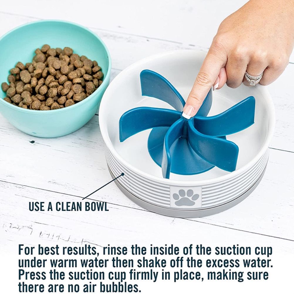 Spiral Slow Feeder Insert Slow Feeder Dog Bowls Accessories to Slow Down Eating for Dog and Cat Supplies