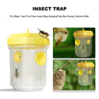 Wasp Trap Hanging Wasp Cather Wasp Killer Reusable Bee Trap Catcher for Wasps Hornets Insects Fruit Fly Trap