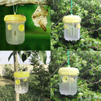 Wasp Trap Hanging Wasp Cather Wasp Killer Reusable Bee Trap Catcher for Wasps Hornets Insects Fruit Fly Trap