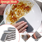 10Pcs Cleaning Scrub Sponges Heavy Duty Scrubbing Dish Sponge Dishwashing Sponge for Kitchen Dish Sink Bathroom Cleaning