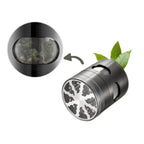 4 Layer 60mm Herb Grinder Zinc Alloy Spice Grass Mill Grinders with Magnetic Lid