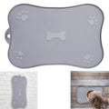 Pet Placemat for Dog and Cat Waterproof Silicone Pet Feeding Pad Non Slip Rollable Mat for Prevent Food and Water Overflow