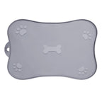 Pet Placemat for Dog and Cat Waterproof Silicone Pet Feeding Pad Non Slip Rollable Mat for Prevent Food and Water Overflow