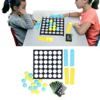 Bouncing Ball Game 2 Colors 9 Cards 16 Balls Parent Child Interactive Desktop Ball Game