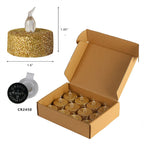 Romantic Proposal Birthday Surprise Tea Wax Christmas Decoration LED Electronic Candle