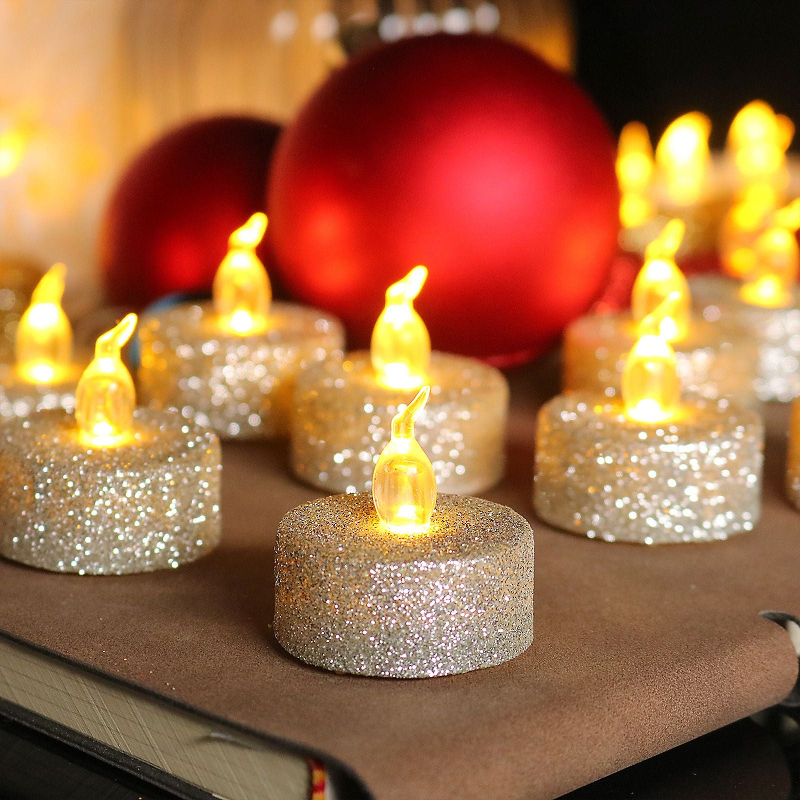 Romantic Proposal Birthday Surprise Tea Wax Christmas Decoration LED Electronic Candle