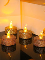 Romantic Proposal Birthday Surprise Tea Wax Christmas Decoration LED Electronic Candle