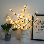 LED Simulation Phalaenopsis Tree Branch Light Home Interior Scenery Christmas Festival Decorative Light Branch Light String