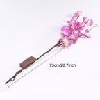 LED Simulation Phalaenopsis Tree Branch Light Home Interior Scenery Christmas Festival Decorative Light Branch Light String