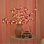 LED Simulation Phalaenopsis Tree Branch Light Home Interior Scenery Christmas Festival Decorative Light Branch Light String