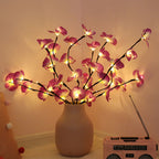 LED Simulation Phalaenopsis Tree Branch Light Home Interior Scenery Christmas Festival Decorative Light Branch Light String