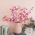 LED Simulation Phalaenopsis Tree Branch Light Home Interior Scenery Christmas Festival Decorative Light Branch Light String