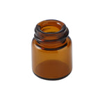 100Pcs Essential Oil Bottle Thick Glass Shock Resistant UV Protection Portable Essential Oil Bottle Brown