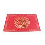 New Year Red Chinese Floor Mat Door Mat Indoor Doormat