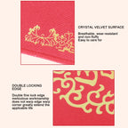 New Year Red Chinese Floor Mat Door Mat Indoor Doormat